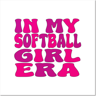 in my softball girl era Posters and Art